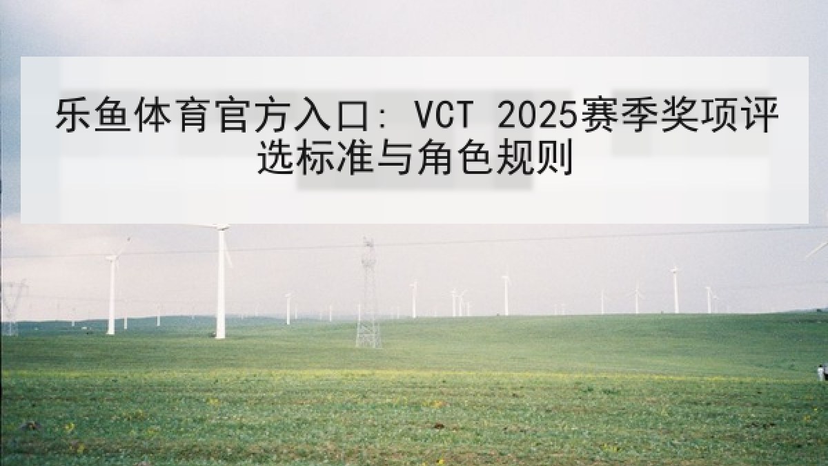乐鱼体育官方入口: VCT 2025赛季奖项评选标准与角色规则